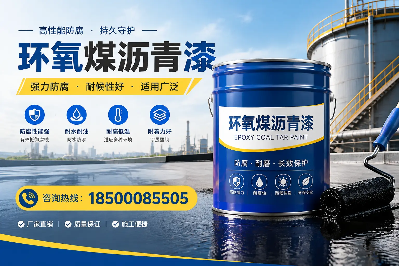 环氧煤沥青漆的储存与运输注意事项,深圳企业须知